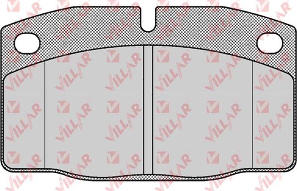 Villar 626.0190 - Bremsbelagsatz, Scheibenbremse alexcarstop-ersatzteile.com