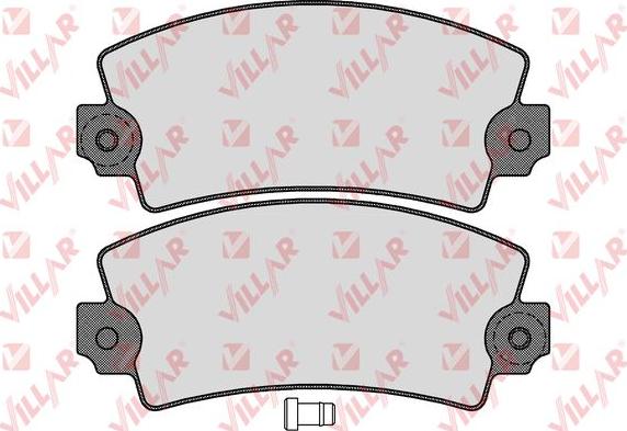 Villar 626.0117 - Bremsbelagsatz, Scheibenbremse alexcarstop-ersatzteile.com