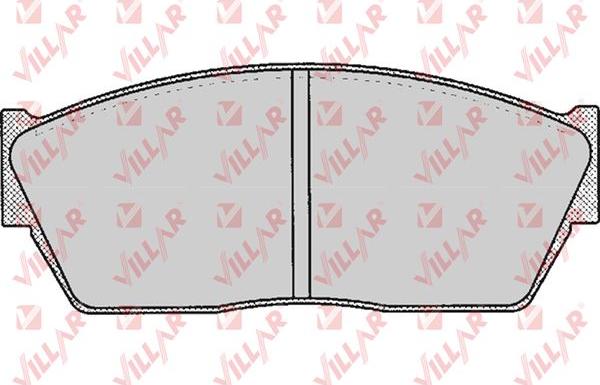 Villar 626.0186 - Bremsbelagsatz, Scheibenbremse alexcarstop-ersatzteile.com