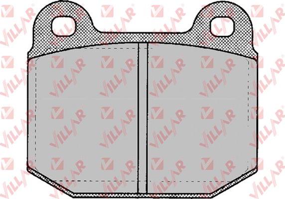 Villar 626.0137 - Bremsbelagsatz, Scheibenbremse alexcarstop-ersatzteile.com