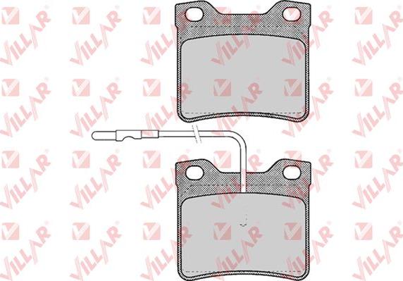 Villar 626.0330 - Bremsbelagsatz, Scheibenbremse alexcarstop-ersatzteile.com