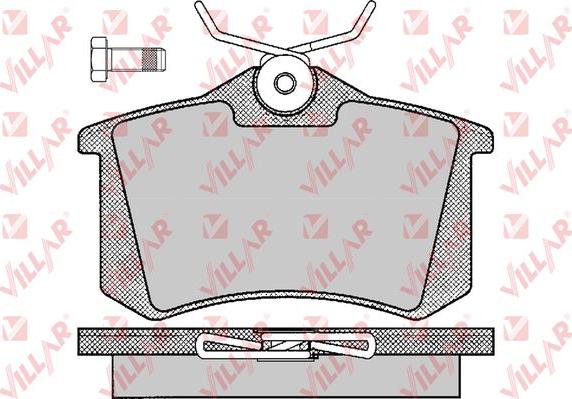 Villar 626.0294 - Bremsbelagsatz, Scheibenbremse alexcarstop-ersatzteile.com