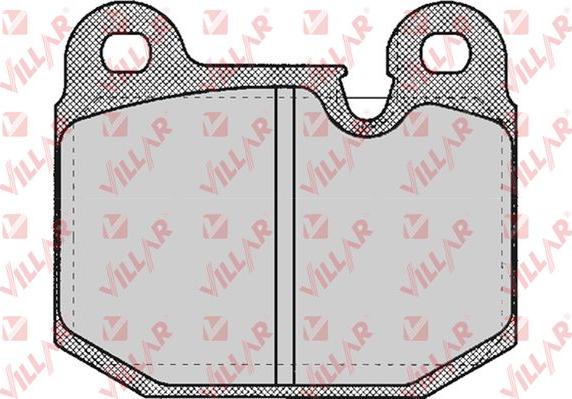 Villar 626.0210 - Bremsbelagsatz, Scheibenbremse alexcarstop-ersatzteile.com