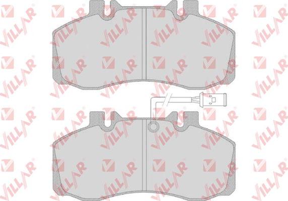 Villar 626.0760 - Bremsbelagsatz, Scheibenbremse alexcarstop-ersatzteile.com