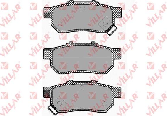 Villar 626.1425 - Bremsbelagsatz, Scheibenbremse alexcarstop-ersatzteile.com