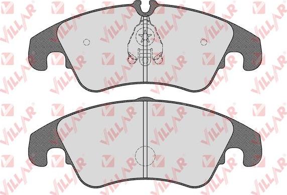 Villar 626.1532 - Bremsbelagsatz, Scheibenbremse alexcarstop-ersatzteile.com