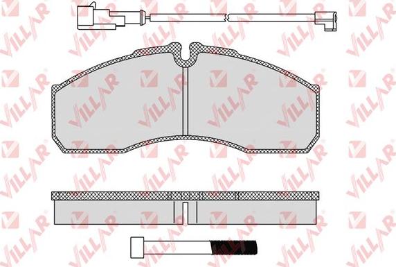 Akebono AN-7056K - Bremsbelagsatz, Scheibenbremse alexcarstop-ersatzteile.com