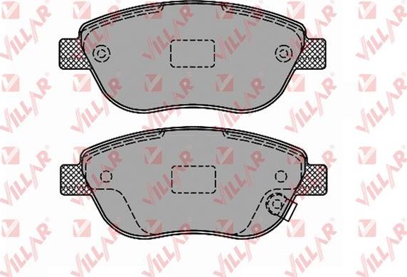 Villar 626.1328 - Bremsbelagsatz, Scheibenbremse alexcarstop-ersatzteile.com