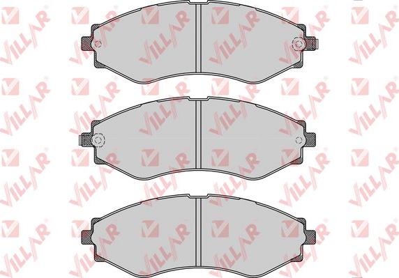 Villar 626.1209 - Bremsbelagsatz, Scheibenbremse alexcarstop-ersatzteile.com