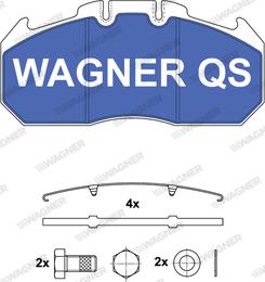 Wagner 2913104950 - Bremsbelagsatz, Scheibenbremse alexcarstop-ersatzteile.com