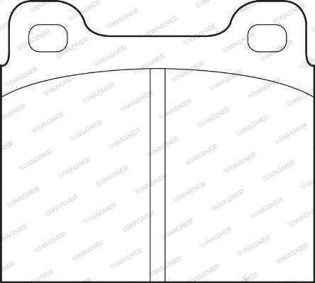 Wagner WBP20034A - Bremsbelagsatz, Scheibenbremse alexcarstop-ersatzteile.com