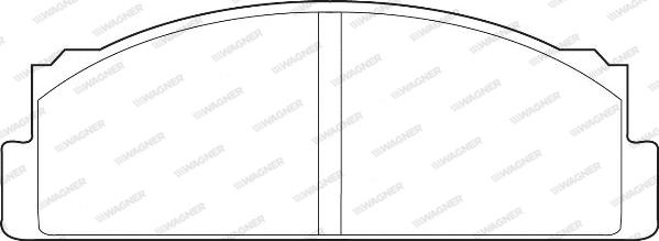 Wagner WBP20073A - Bremsbelagsatz, Scheibenbremse alexcarstop-ersatzteile.com