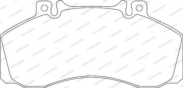 Wagner WBP20835A - Bremsbelagsatz, Scheibenbremse alexcarstop-ersatzteile.com