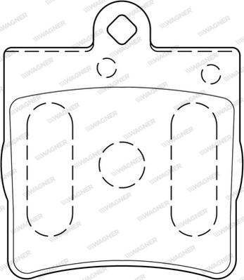 Wagner WBP21919A - Bremsbelagsatz, Scheibenbremse alexcarstop-ersatzteile.com