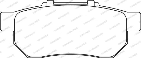 Wagner WBP21739A - Bremsbelagsatz, Scheibenbremse alexcarstop-ersatzteile.com