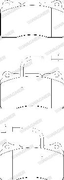 Wagner WBP23092B - Bremsbelagsatz, Scheibenbremse alexcarstop-ersatzteile.com