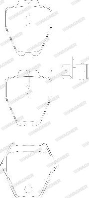 Wagner WBP23119A - Bremsbelagsatz, Scheibenbremse alexcarstop-ersatzteile.com