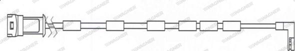 Wagner WWI323 - Warnkontakt, Bremsbelagverschleiß alexcarstop-ersatzteile.com