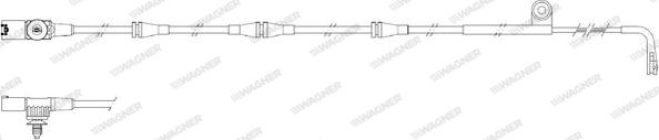 Wagner WWI298 - Warnkontakt, Bremsbelagverschleiß alexcarstop-ersatzteile.com