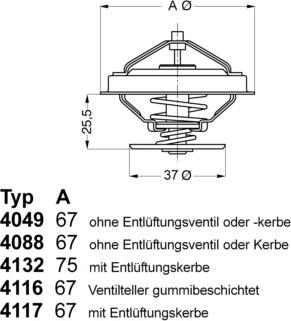 WAHLER 4049.80D1 - Thermostat, Kühlmittel alexcarstop-ersatzteile.com