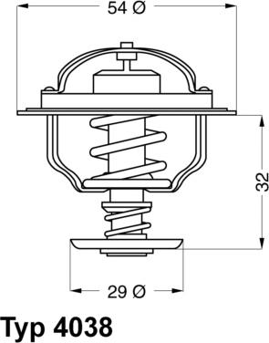 WAHLER 403881D - Thermostat, Kühlmittel alexcarstop-ersatzteile.com