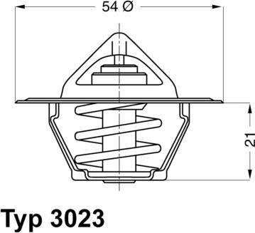 WAHLER 302387D - Thermostat, Kühlmittel alexcarstop-ersatzteile.com