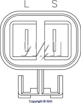 WAI IY796 - Generatorregler alexcarstop-ersatzteile.com