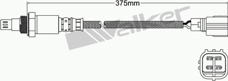 Walker 250-54059 - Lambdasonde alexcarstop-ersatzteile.com