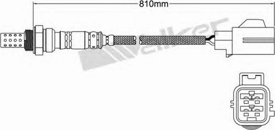 Walker 250-24408 - Lambdasonde alexcarstop-ersatzteile.com