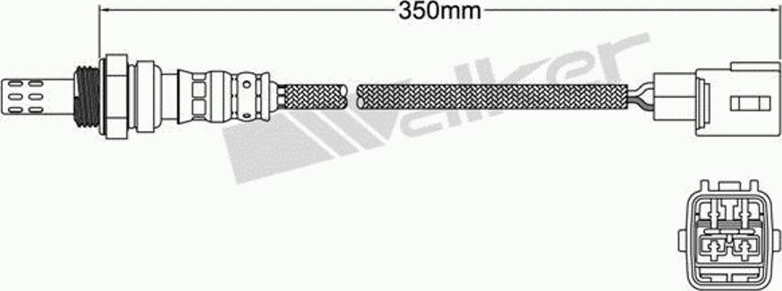 Walker 250-24489 - Lambdasonde alexcarstop-ersatzteile.com