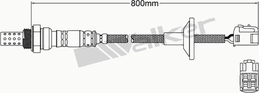 Walker 250-24483 - Lambdasonde alexcarstop-ersatzteile.com