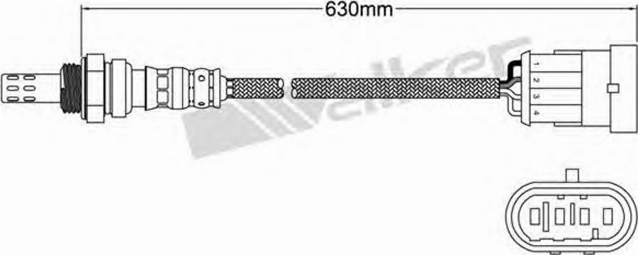 Walker 250-24531 - Lambdasonde alexcarstop-ersatzteile.com