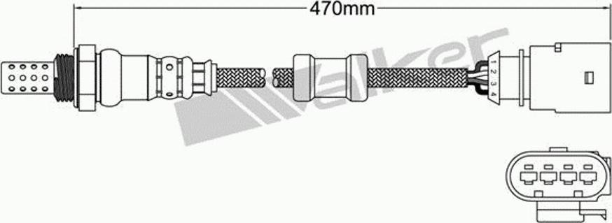 Walker 25024692 - Lambdasonde alexcarstop-ersatzteile.com