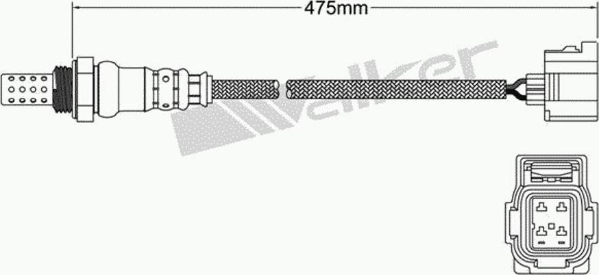 Walker 250-24675 - Lambdasonde alexcarstop-ersatzteile.com