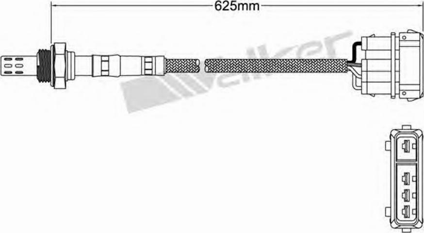 Walker 250-24066 - Lambdasonde alexcarstop-ersatzteile.com