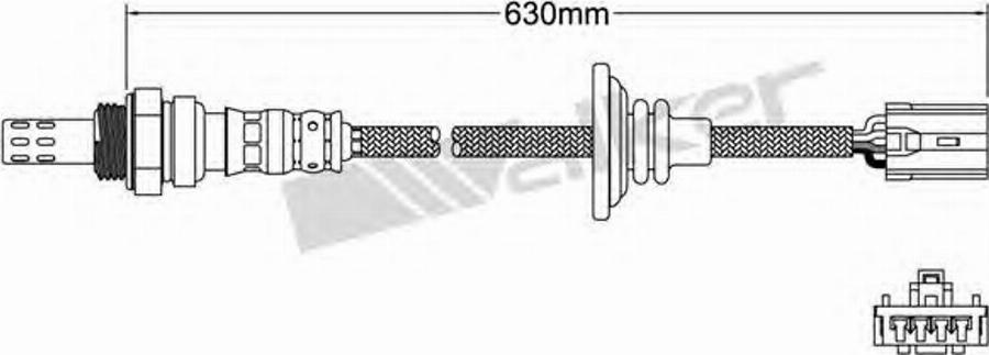 Walker 25024083 - Lambdasonde alexcarstop-ersatzteile.com