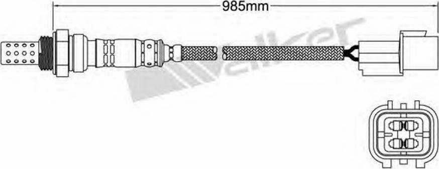 Walker 250-24026 - Lambdasonde alexcarstop-ersatzteile.com