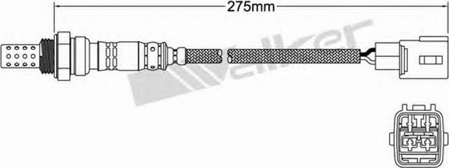 Walker 250-24169 - Lambdasonde alexcarstop-ersatzteile.com