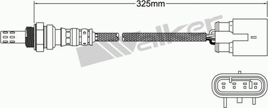 Walker 250-241003 - Lambdasonde alexcarstop-ersatzteile.com