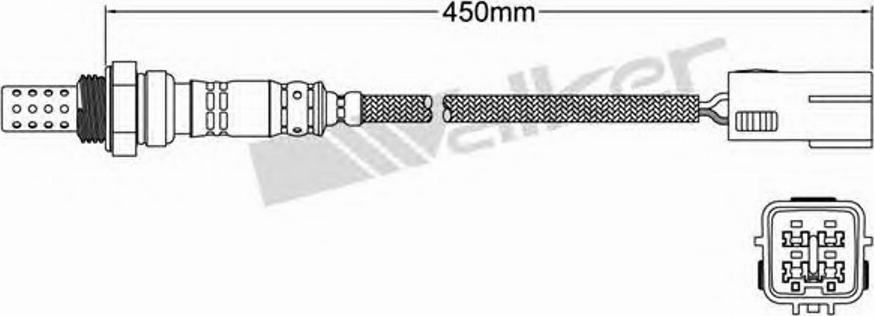 Walker 250-24131 - Lambdasonde alexcarstop-ersatzteile.com