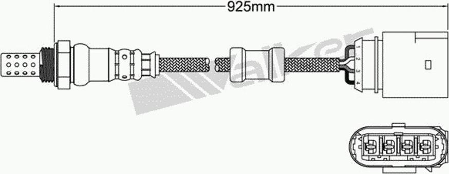 Walker 250-24170 - Lambdasonde alexcarstop-ersatzteile.com