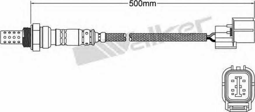 Walker 250-24346 - Lambdasonde alexcarstop-ersatzteile.com