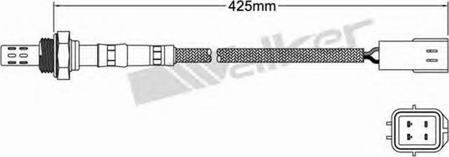 Walker 250-24356 - Lambdasonde alexcarstop-ersatzteile.com