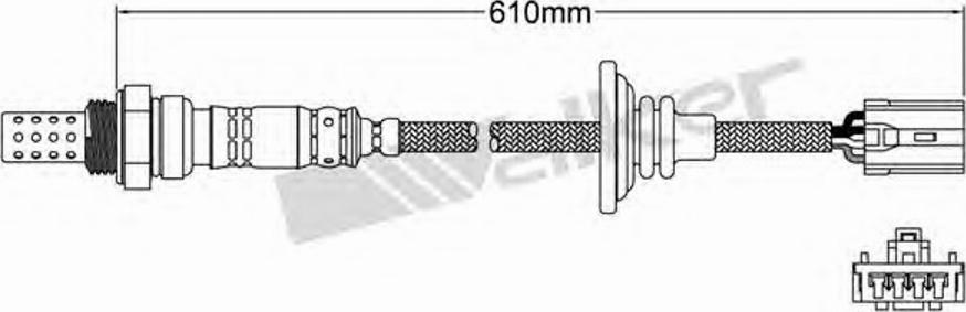 Walker 25024232 - Lambdasonde alexcarstop-ersatzteile.com