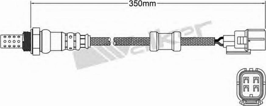 Walker 250-24786 - Lambdasonde alexcarstop-ersatzteile.com