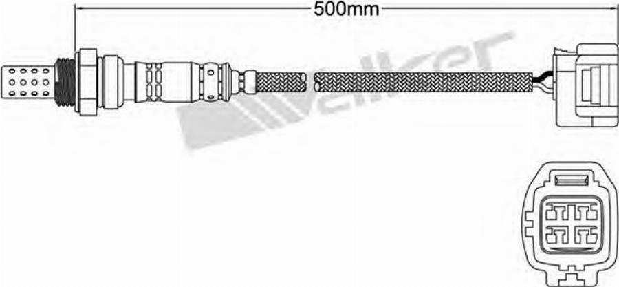 Walker 250-24730 - Lambdasonde alexcarstop-ersatzteile.com