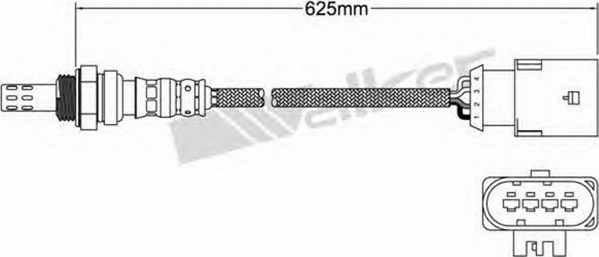 Walker 250-24775 - Lambdasonde alexcarstop-ersatzteile.com