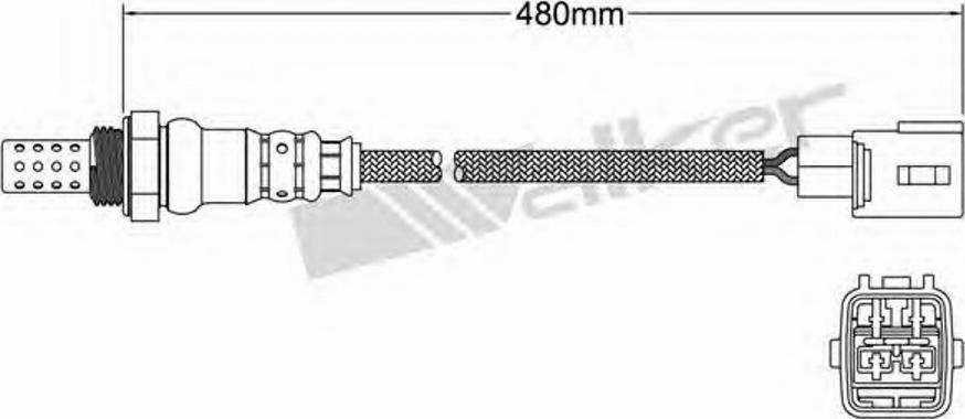 Walker 250-24777 - Lambdasonde alexcarstop-ersatzteile.com