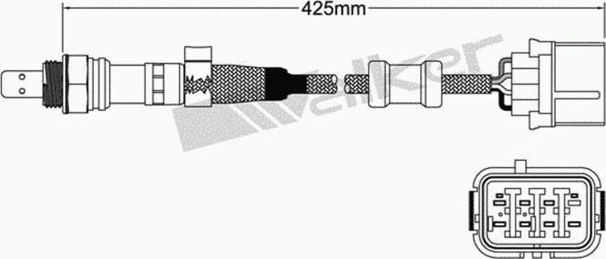 Walker 250-25055 - Lambdasonde alexcarstop-ersatzteile.com