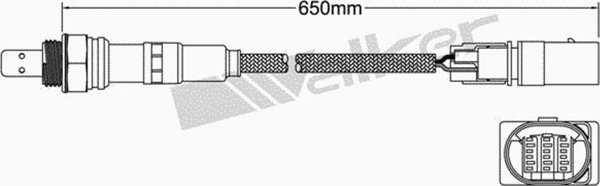 Walker 250-25017 - Lambdasonde alexcarstop-ersatzteile.com